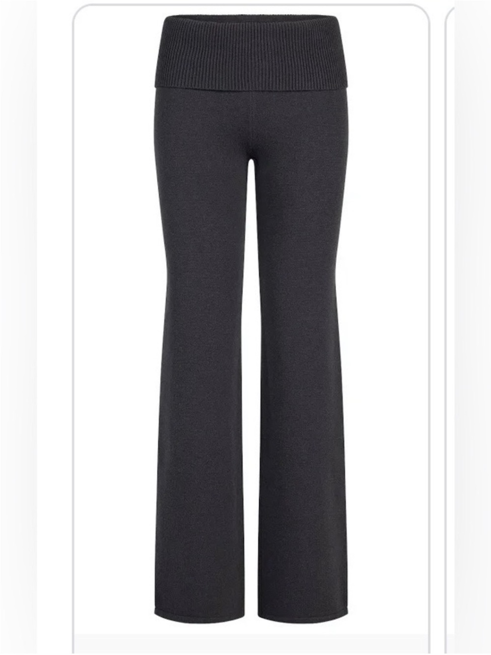 SKIMS NWT Sweater Knit Pants - Ash - Picture 5 of 6